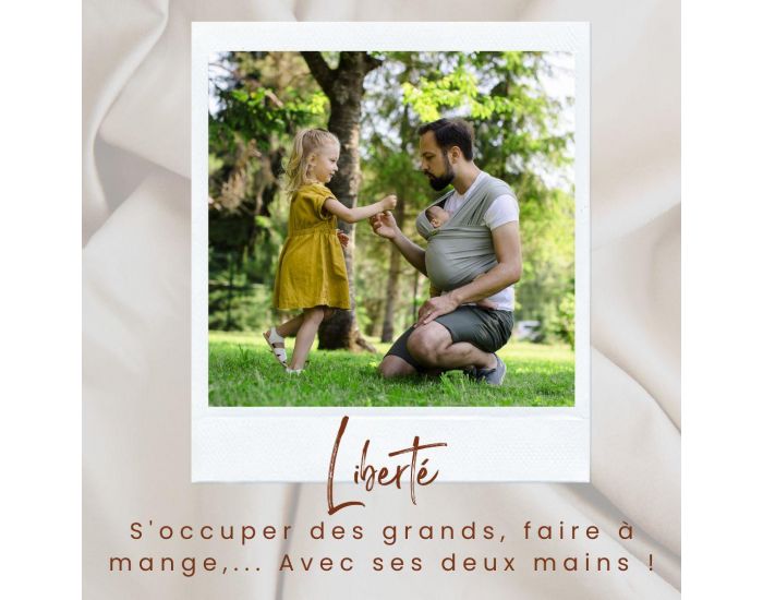 BOBA Echarpe de Portage Boba Wrap Noir (7)