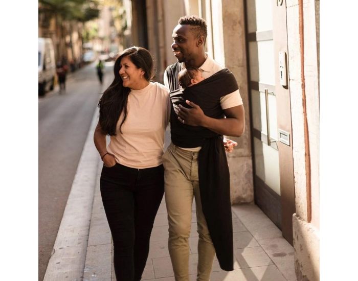 BOBA Echarpe de Portage Boba Wrap Noir (9)