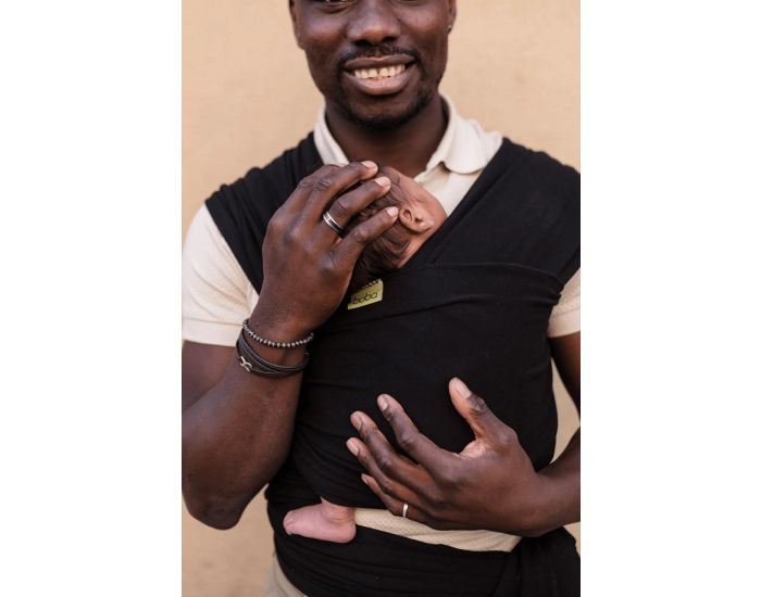 BOBA Echarpe de Portage Boba Wrap Noir (10)