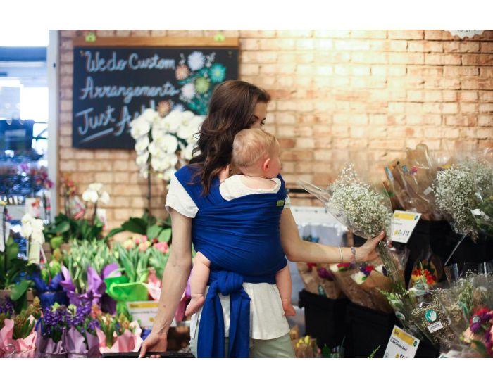 BOBA Echarpe de portage Boba Wrap - Bambou (8)