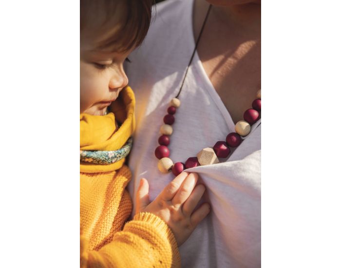 MAWEN MATERNE Collier d'Allaitement et de Dentition - Raisin (1)