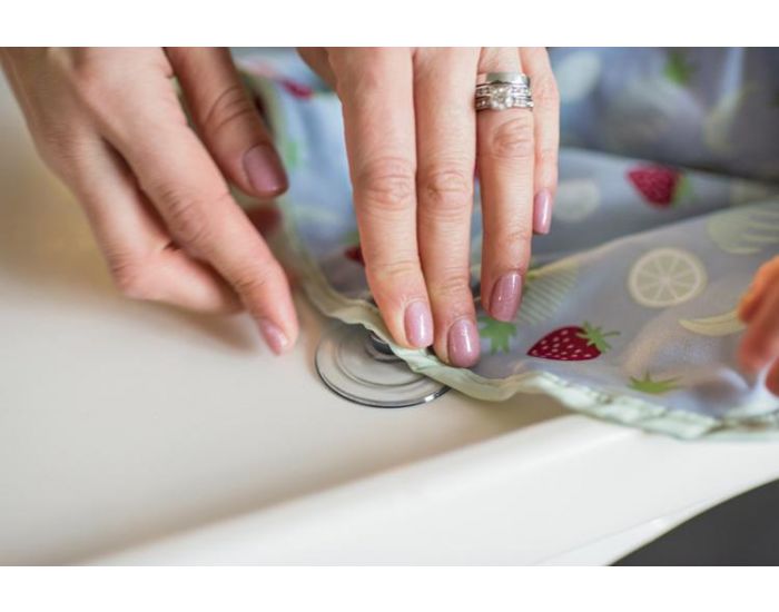 TIDY TOT Bavoir Manches Longues Nomade - Taille Unique - Fruits (6)