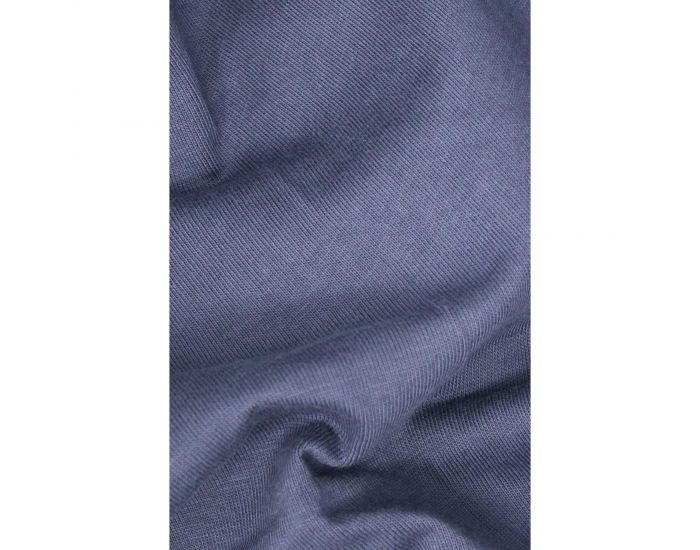 KADOLIS Drap housse COTON BIO - pour lit Bb Bleu marine (1)