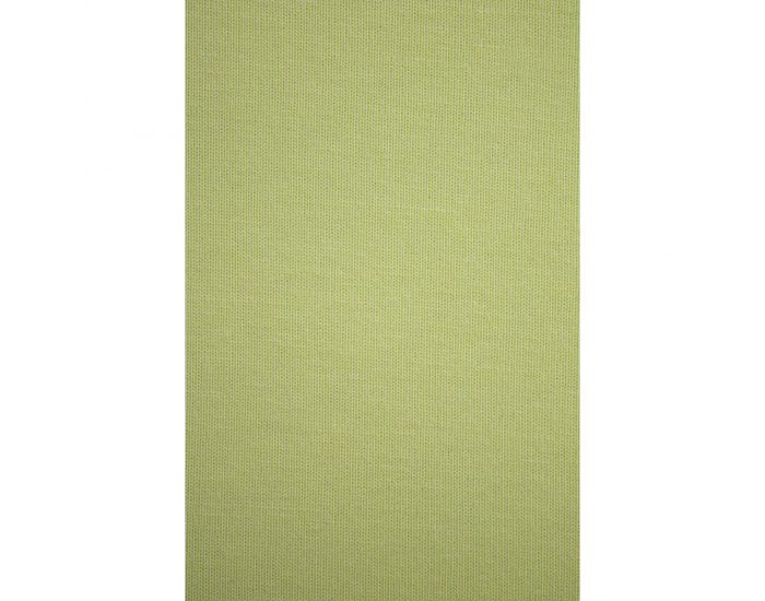 KADOLIS Drap housse COTON BIO - pour lit Bb Vert anis 60 x 140 cm (5)