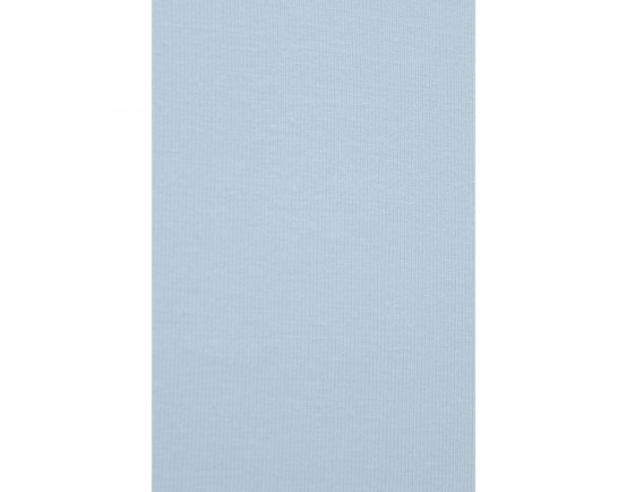 KADOLIS Drap housse COTON BIO - pour lit Bb Bleu pastel 60 x 140 cm (5)
