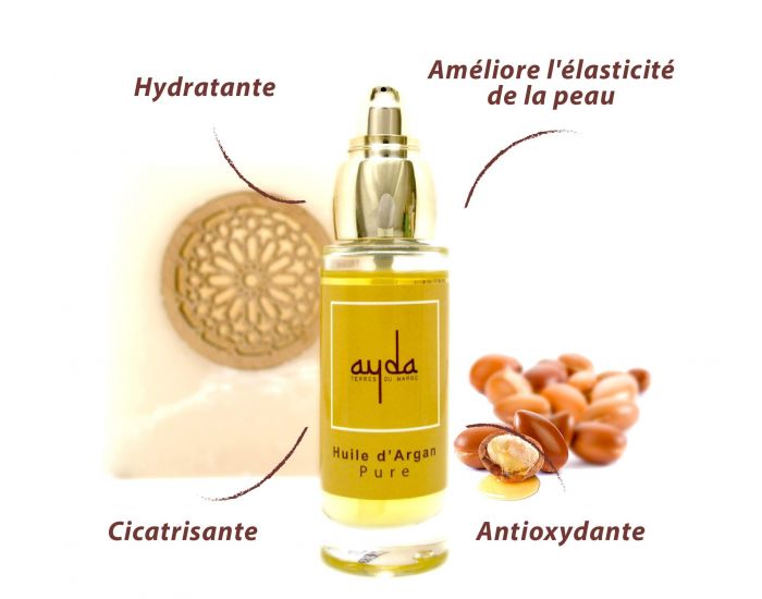 AYDA COSMETICS Huile d'Argan Pure et Bio - 30 ml (1)