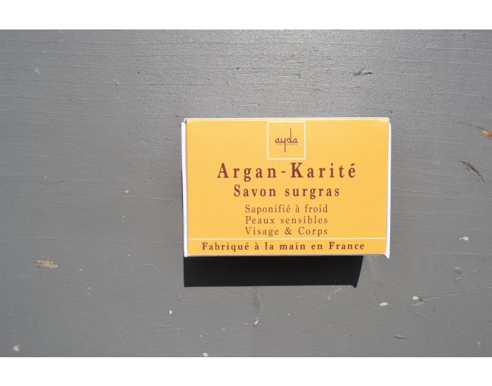 AYDA COSMETICS Savon  Froid Surgras Argan-Karit Bio & Vegan - 100g (2)