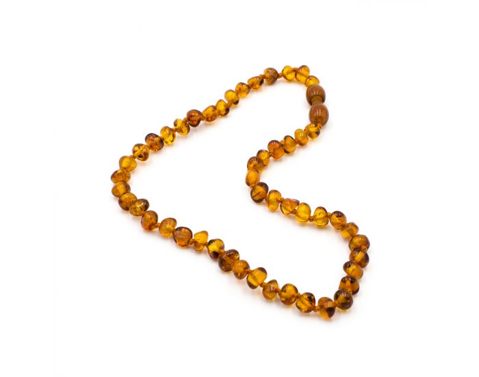 123 Ambre Pack Collier + Bracelet d'Ambre - Perles Baroques (1)