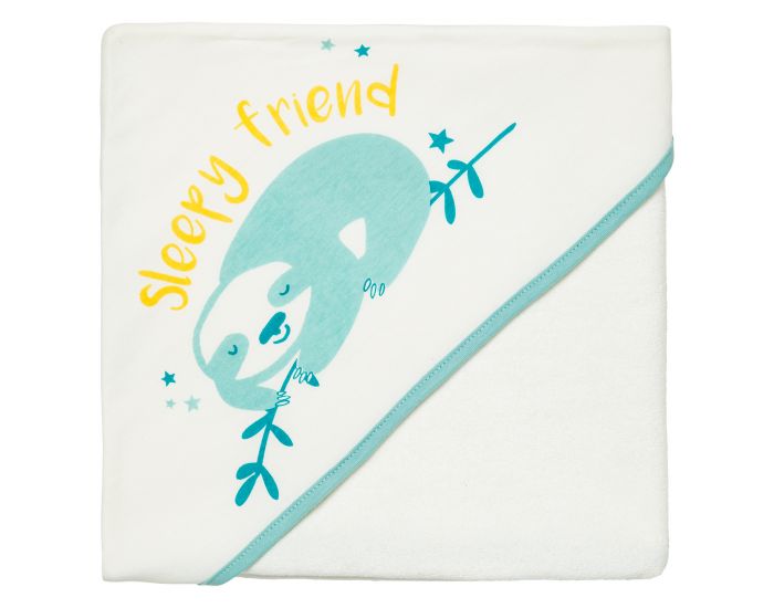 BABYCALIN Cape de Bain Bio Paresseux - D�s la naissance.  (1)