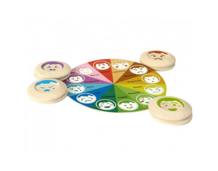 PLAN TOYS M�mo des �motions en Bois - A Partir de 2 ans. (2)