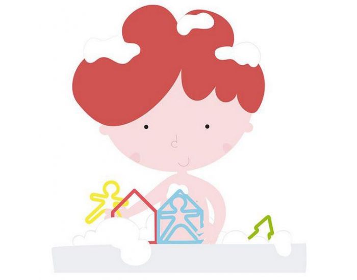 DENA Set de Jeux 5 Pi�ces en Silicone - D�s 10 mois.  (1)