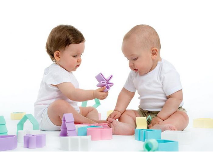 DENA Set de Jeux 5 Pi�ces en Silicone - D�s 10 mois.  (2)