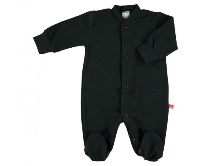 LIMOBASICS Pyjama B�b� Bio Tr�s Doux Noir (2)