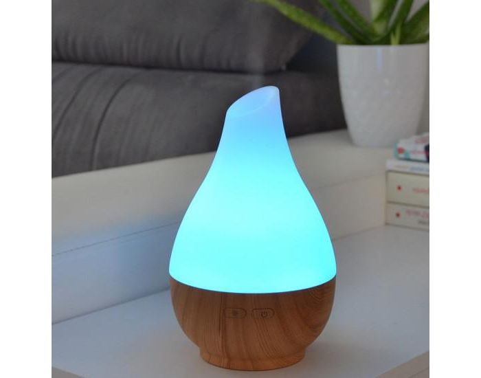 ZEN'AROME Diffuseur d'Huiles Essentielles Ultrasonique avec Eclairage Led - Julia (1)