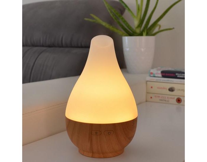 ZEN'AROME Diffuseur d'Huiles Essentielles Ultrasonique avec Eclairage Led - Julia (2)