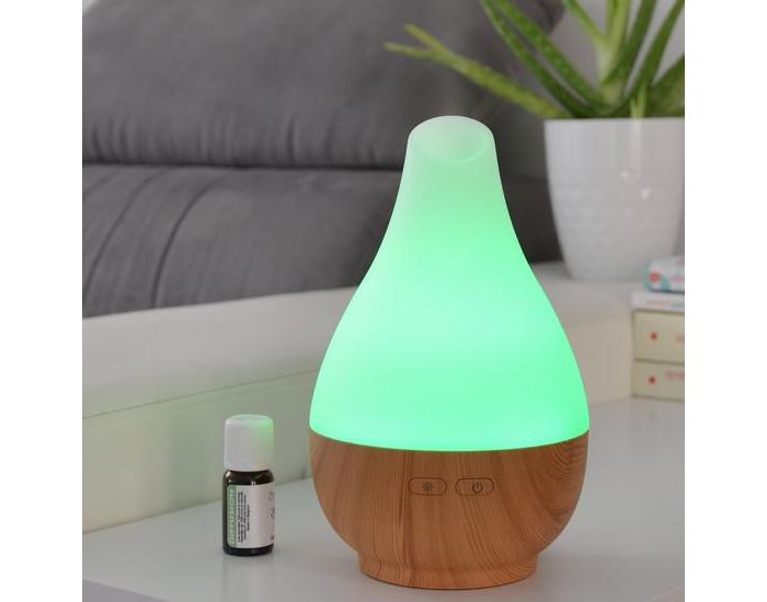 ZEN'AROME Diffuseur d'Huiles Essentielles Ultrasonique avec Eclairage Led - Julia (3)