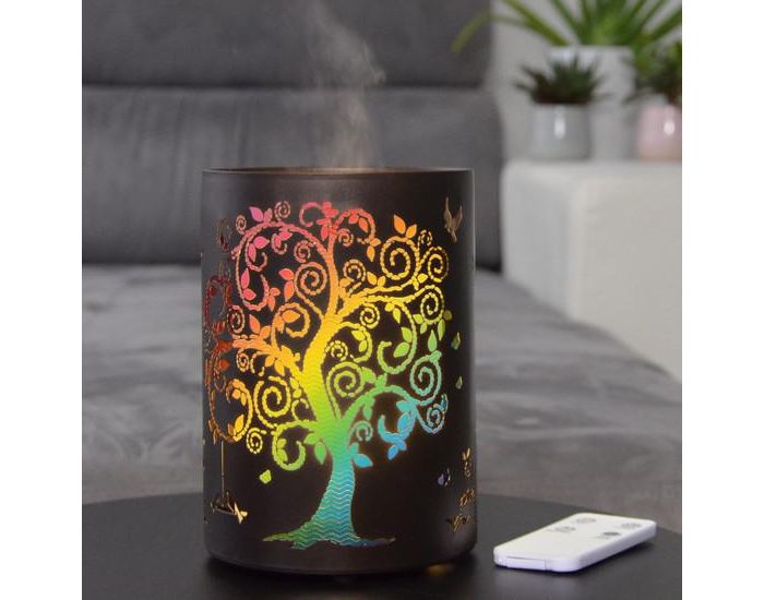 ZEN'AROME Diffuseur d'Huiles Essentielles avec Tlcommande et Eclairage Led - Vita (2)