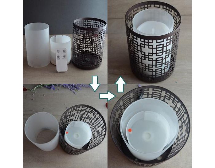 ZEN'AROME Diffuseur d'Huiles Essentielles avec T�l�commande et Eclairage Led - Vela (3)