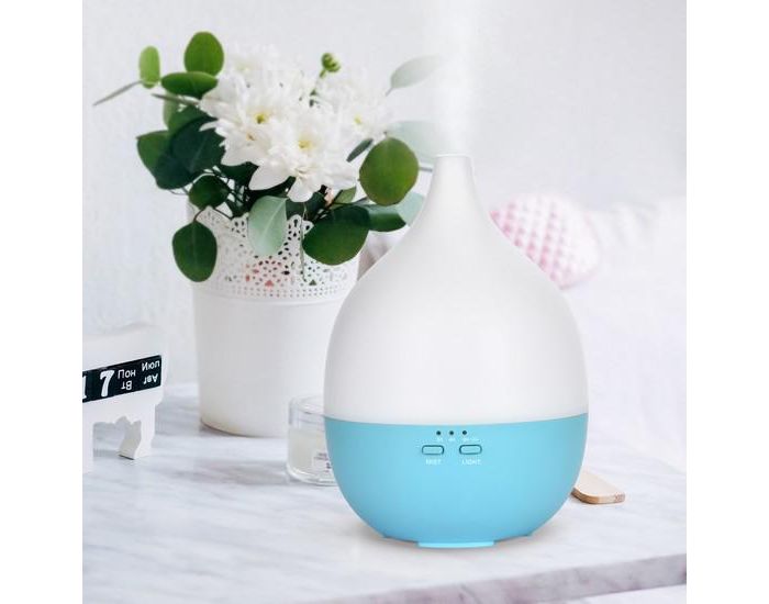 ZEN'AROME Diffuseur d'Huiles Essentielles Ultrasonique avec Eclairage Led - Syros V2 (2)