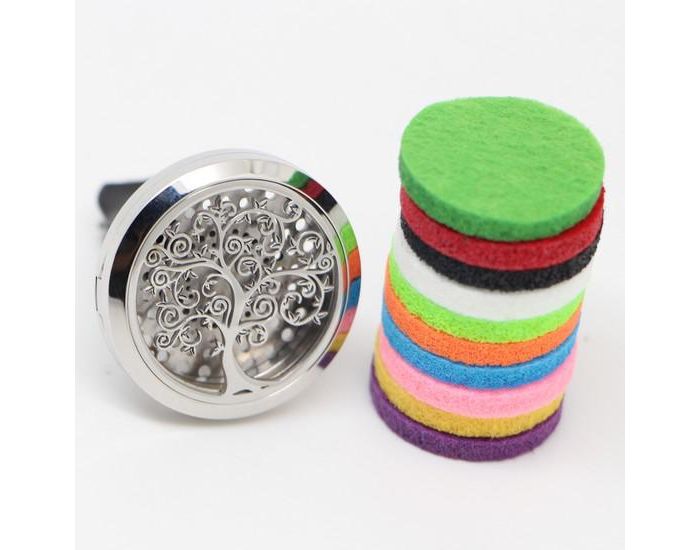 ZEN'AROME Diffuseur d'Huiles Essentielles pour Voiture en Inox Clip'Ar�me (2)