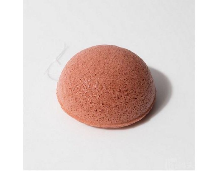 SUN AND SIA Eponge Konjac 100% Naturelle Enrichie � l'Argile Rouge - 100g (2)