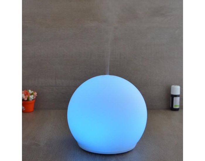 ZEN'AROME Diffuseur d'Huiles Essentielles Ultrasonique en Verre avec Eclairage Led O'Zen (2)