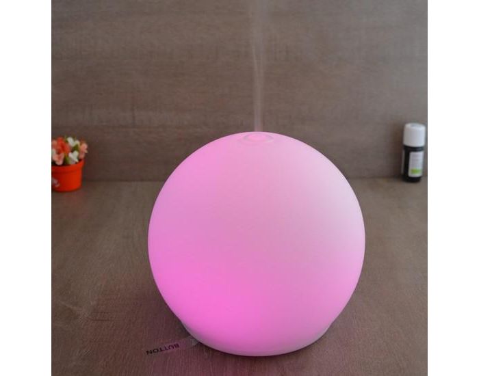 ZEN'AROME Diffuseur d'Huiles Essentielles Ultrasonique en Verre avec Eclairage Led O'Zen (3)