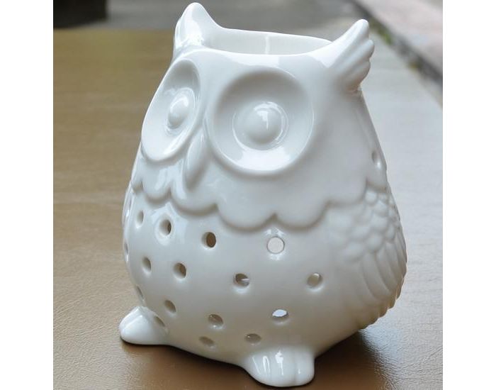 ZEN'AROME Br�le Parfum en C�ramique Hibou (1)