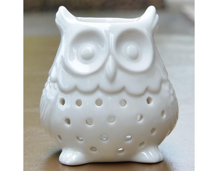 ZEN'AROME Br�le Parfum en C�ramique Hibou (2)