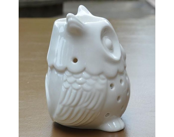 ZEN'AROME Br�le Parfum en C�ramique Hibou (3)