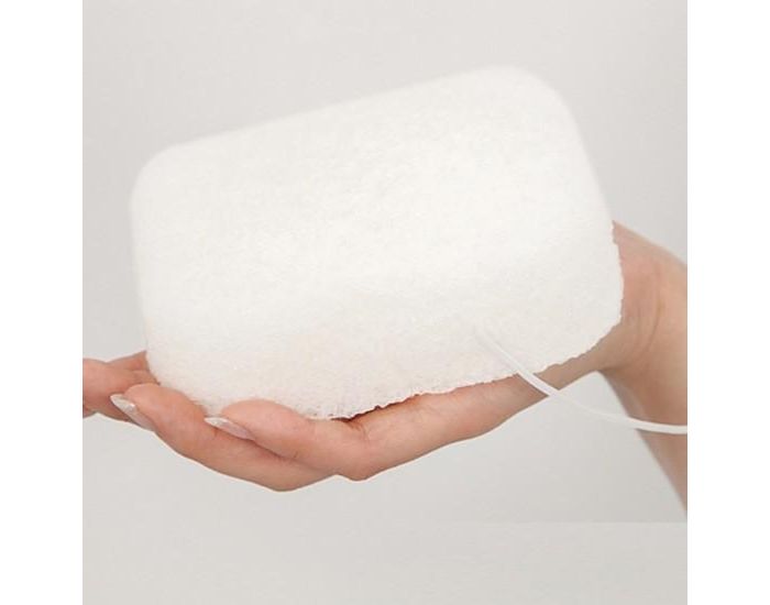SUN AND SIA Eponge Konjac 100% Naturelle Grande Taille pour le Corps - 100g (1)