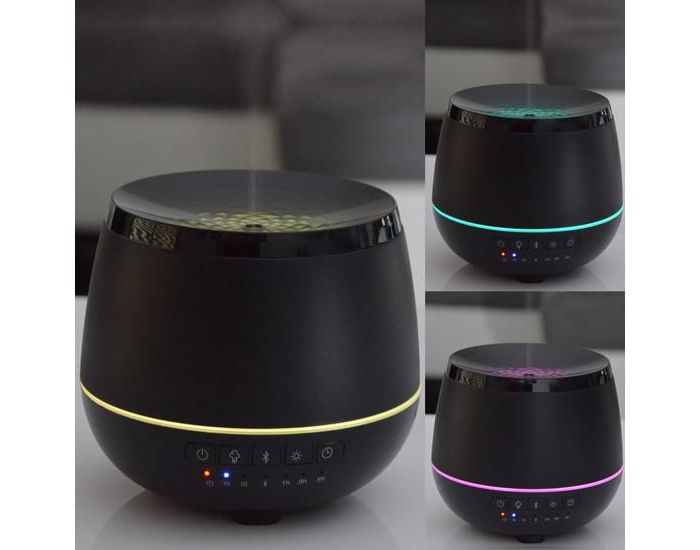 ZEN'AROME Diffuseur d'Huiles Essentielles avec Enceinte Bluetooth Opium (2)