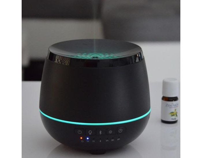 ZEN'AROME Diffuseur d'Huiles Essentielles avec Enceinte Bluetooth Opium (3)