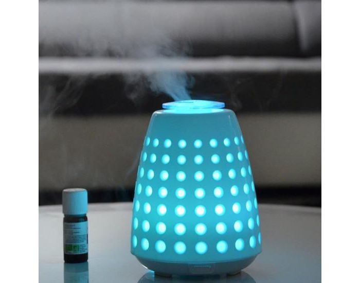 ZEN'AROME Diffuseur d'Huiles Essentielles Ultrasonique avec Eclairage Led Fira (2)