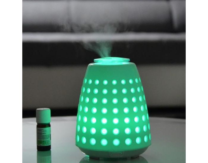 ZEN'AROME Diffuseur d'Huiles Essentielles Ultrasonique avec Eclairage Led Fira (3)