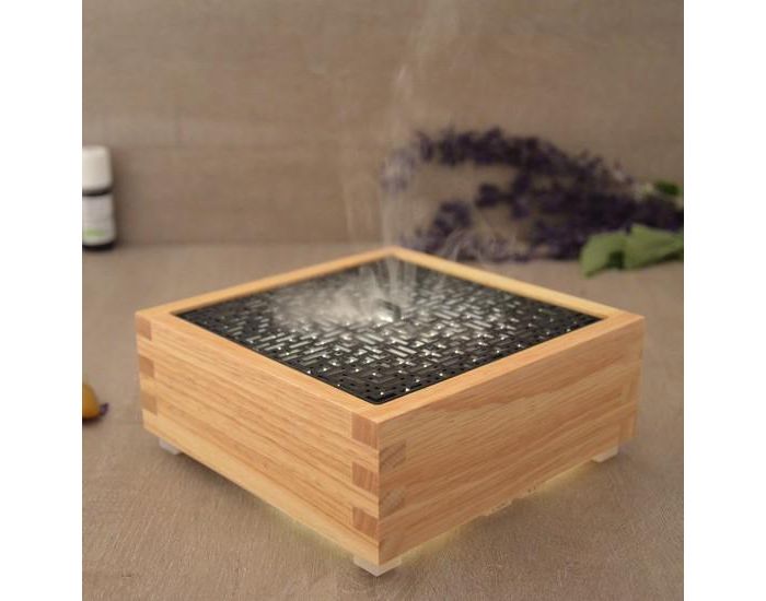 ZEN'AROME Diffuseur d'Huiles Essentielles Ultrasonique avec Eclairage Led - Kaori (1)