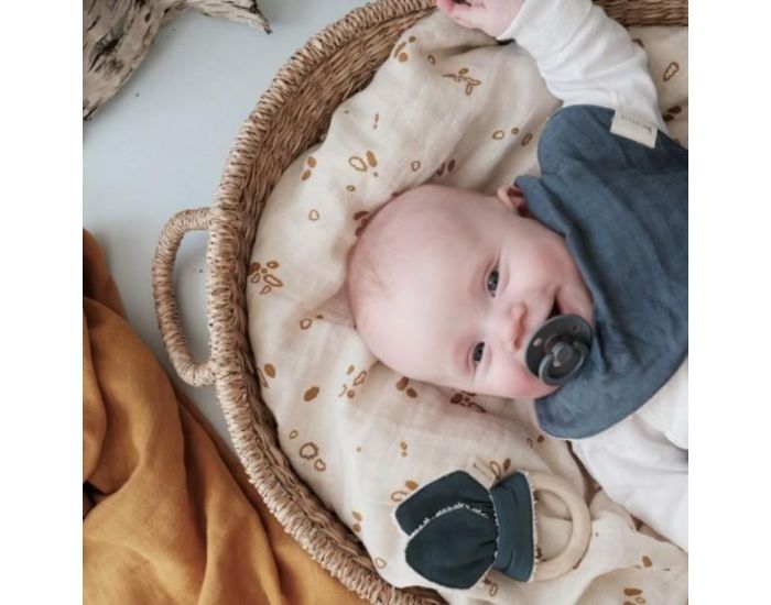 FABELAB Lot de 2 Maxi-Langes Bio - 120 x 120 cm (4)