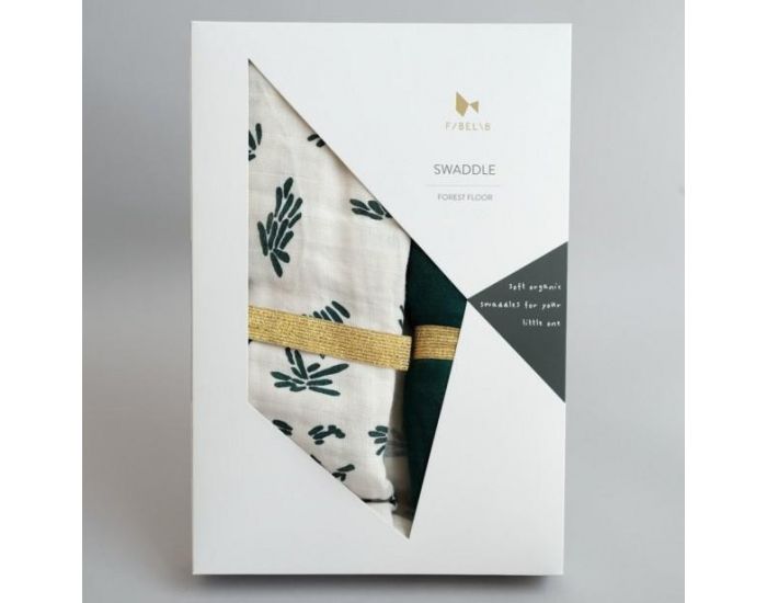 FABELAB Lot de 2 Maxi-Langes Bio - 120 x 120 cm (5)