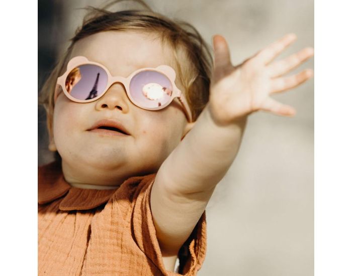 KI ET LA Lunettes de Soleil OURS'ON x Carole Tolila 1-2 ans - Peach (3)