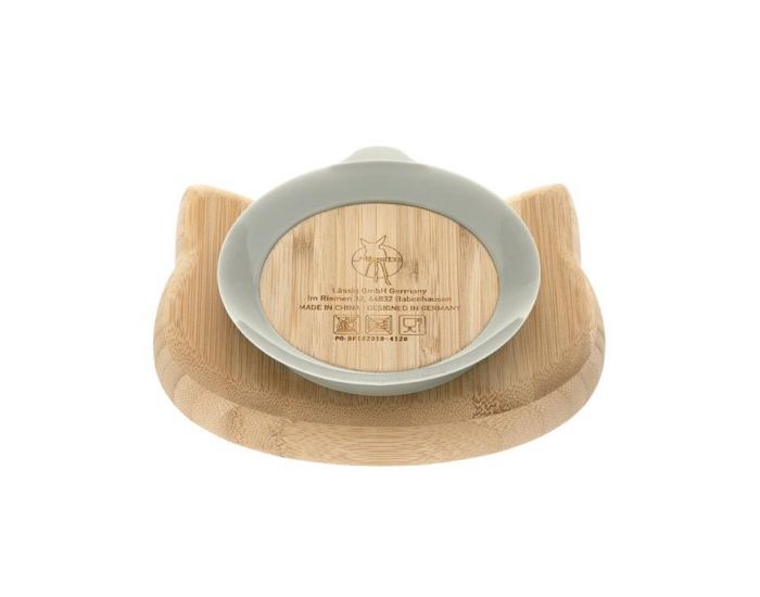 LASSIG Assiette Ventous�e En Bambou   (1)