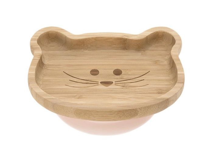 LASSIG Assiette Ventous�e En Bambou   (7)