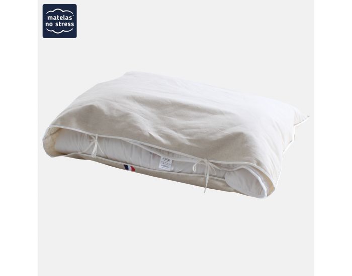 MATELAS NO STRESS Couette B�b� Bio en Laine et Coton 100 % Naturelle (1)
