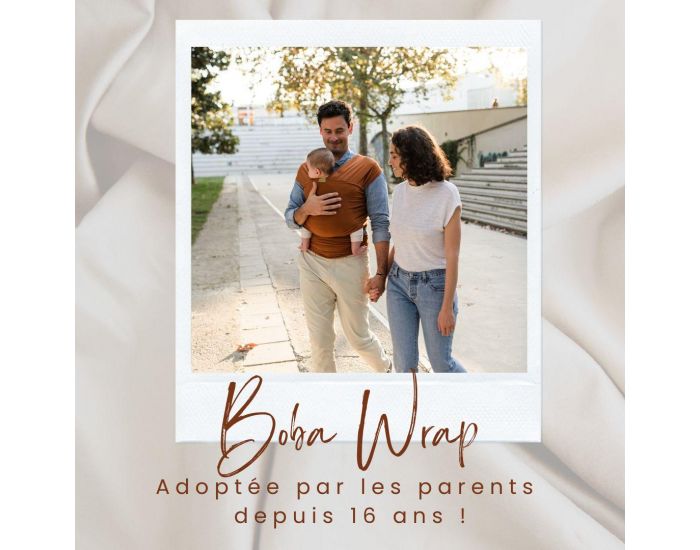 BOBA Echarpe de Portage en Bambou Boba Wrap - Serenity (12)