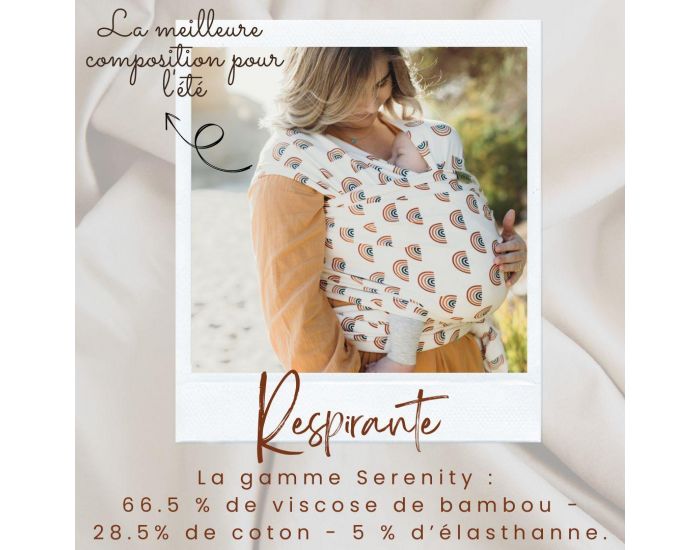 BOBA Echarpe de Portage en Bambou Boba Wrap - Serenity (15)