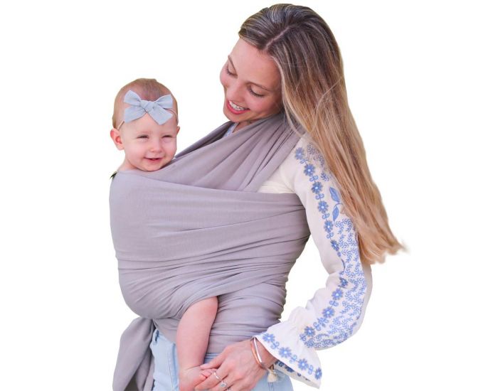 BOBA Echarpe de Portage en Bambou Boba Wrap - Serenity (18)