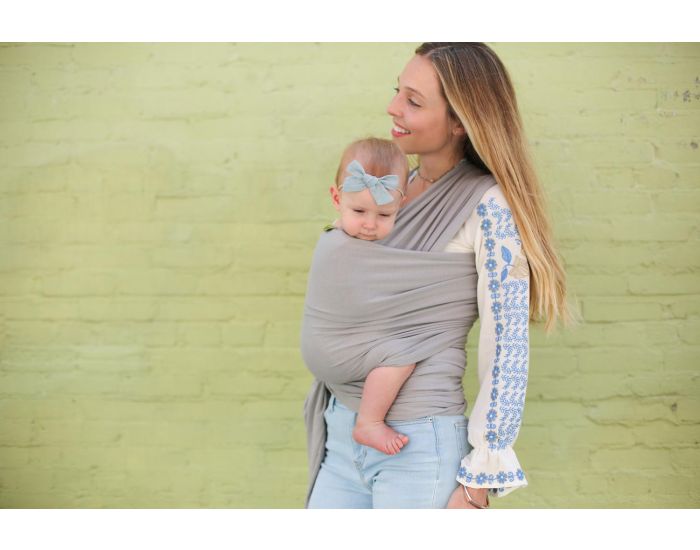 BOBA Echarpe de Portage en Bambou Boba Wrap - Serenity (21)