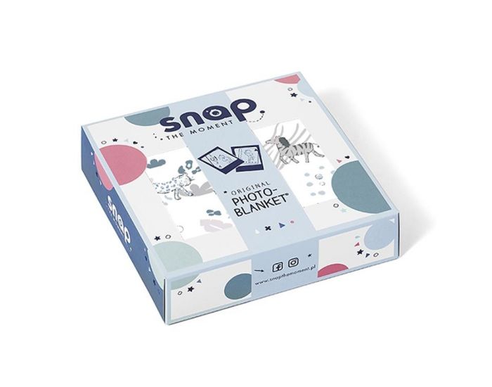 SNAP THE MOMENT Couverture 2 en 1 Photobooth 100% Coton - Safari (14)