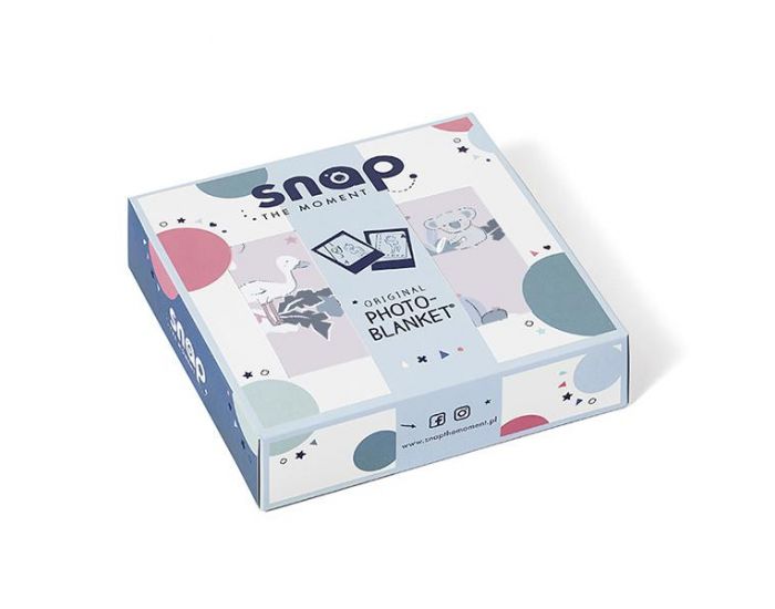 SNAP THE MOMENT Couverture 2 en 1 Photobooth 100% Coton - Savana (2)