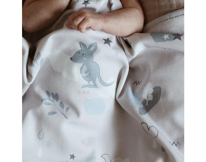 SNAP THE MOMENT Couverture 2 en 1 Photobooth 100% Coton - Savana (3)