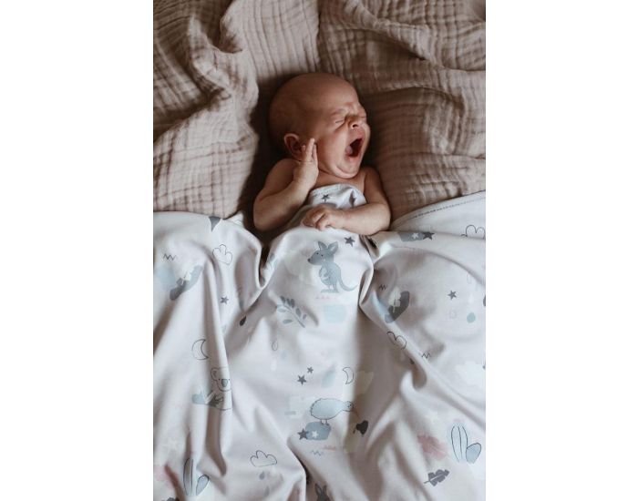 SNAP THE MOMENT Couverture 2 en 1 Photobooth 100% Coton - Savana (10)